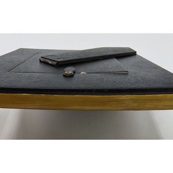 Seashell Photo Frame Hand Painted 3.5x3.5 Polyresin Coastal Beach Decor Ocean - Picture 15 of 15